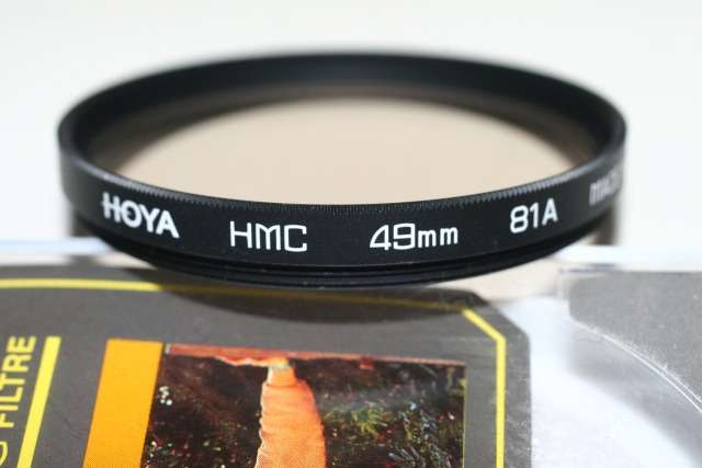 Hoya HMC 49mm 81A Filter