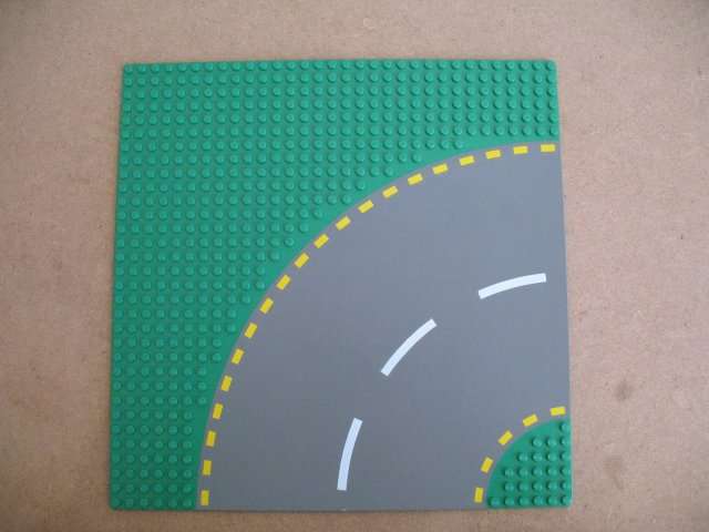LEGO - Building Plate - Curve Road