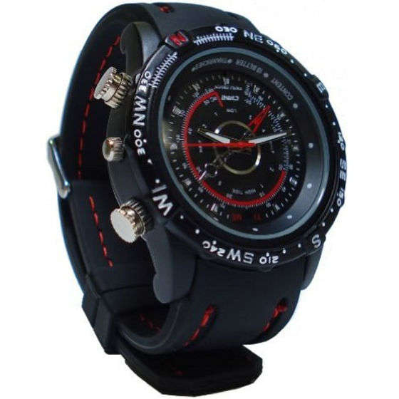 Sport Type Watch Micro DVR Spy Camera - 4GB Built-in