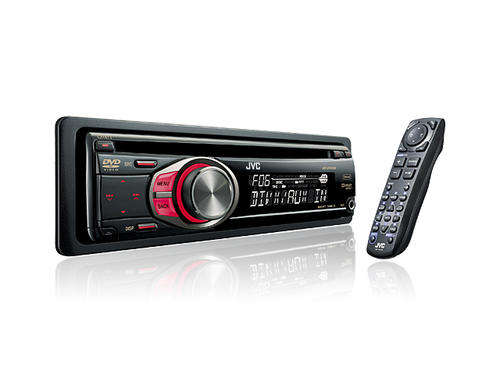 JVC KD-DV4506 Multimedia DVD/CD Receiver with Front AUX