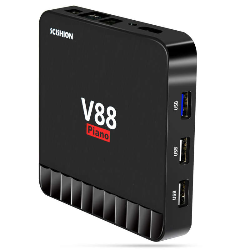 V88 Piano Android TV Box