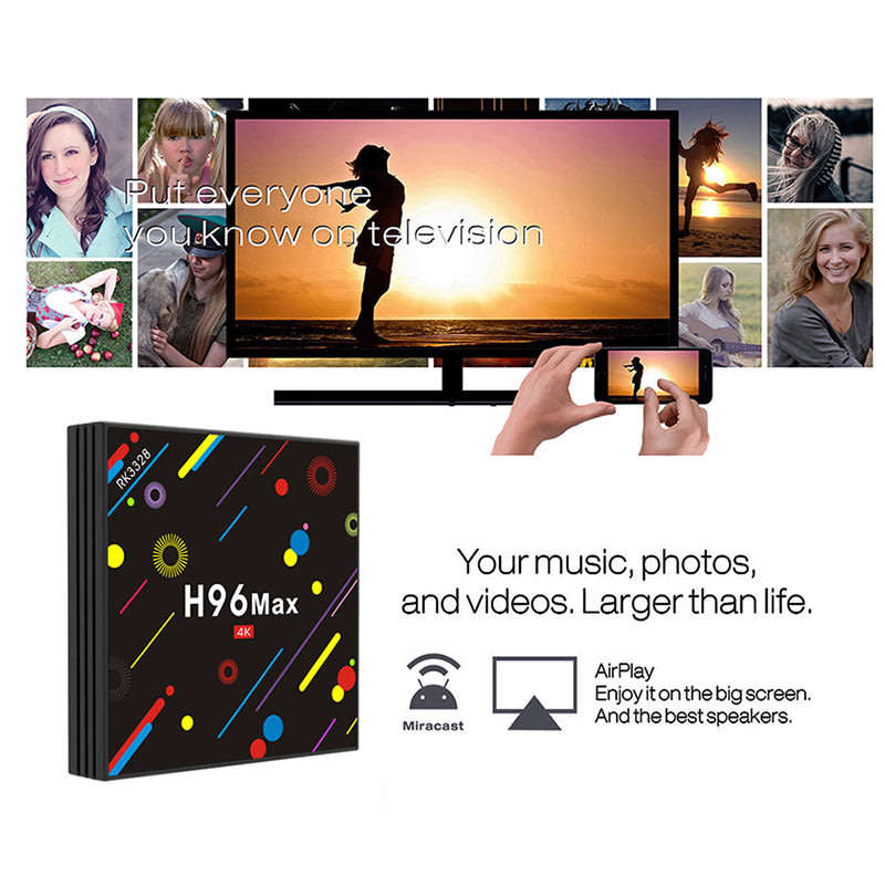 H96 MAX Android TV Box