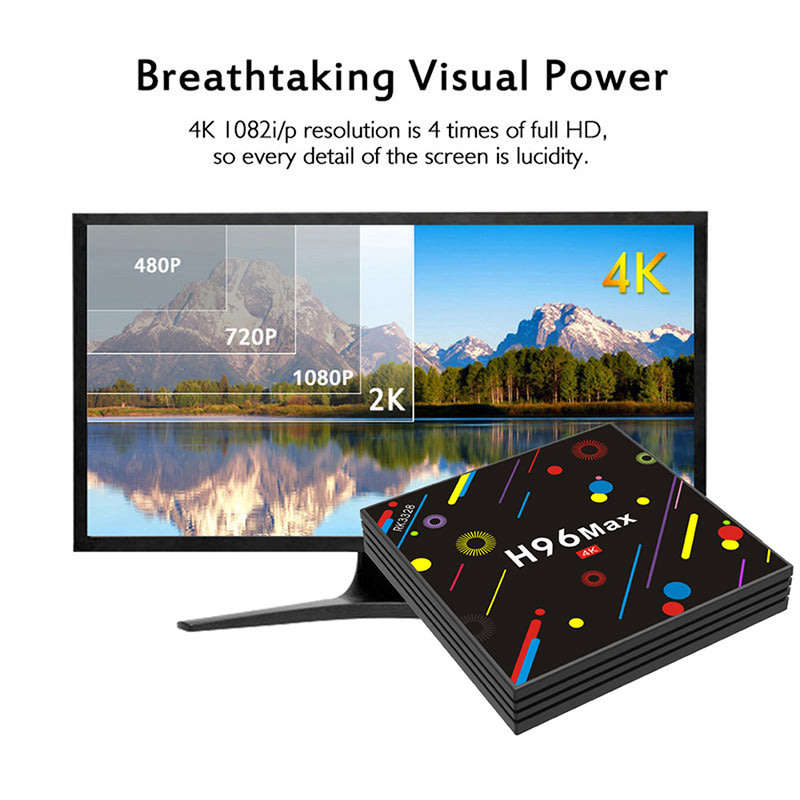 H96 MAX Android TV Box