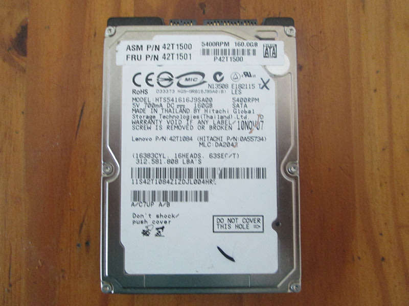 Hitachi sata hard drive