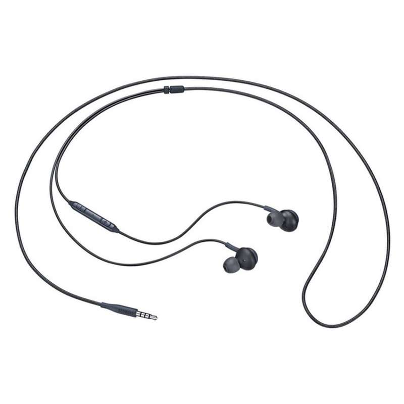 Headphones for Samsung Galaxy S9 / S8 / S8 Plus Handsfree Earphones - BLACK