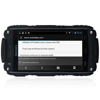 Discovery V8 Android 4.4 3G Shockproof Smartphone