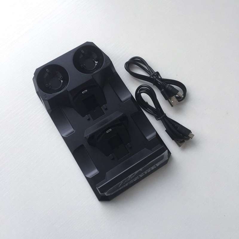 4 in1 Controller Charger Dock Station Stand For Playstation PS4 PSVR VR Move