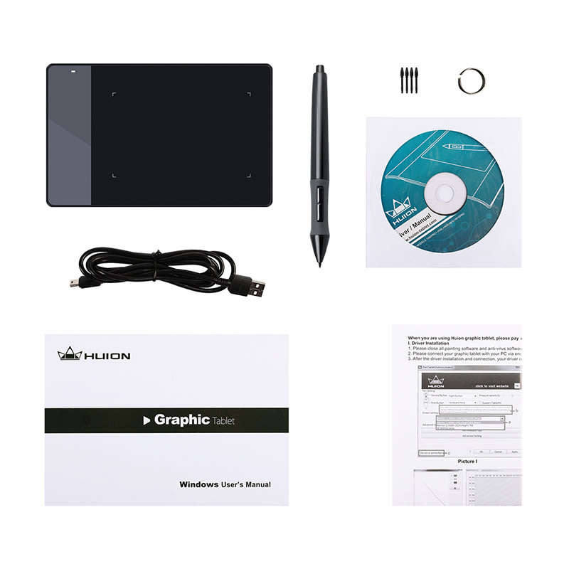 HUION 420 Graphics Drawing Tablet