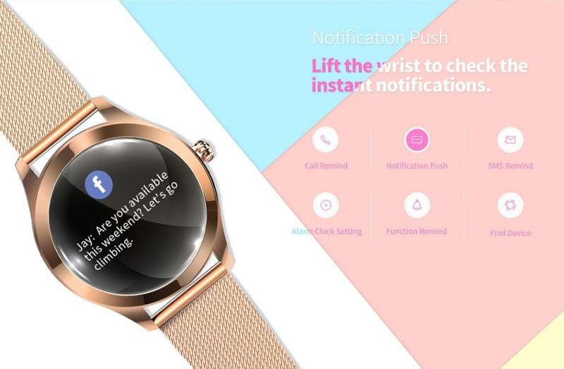 KingWear KW10 Smart Watch for Android / iOS
