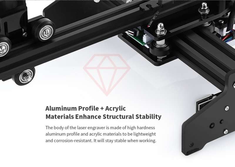 Ortur Laser Master 15W Desktop Laser Engraver Cutter Laser Engraving Machine