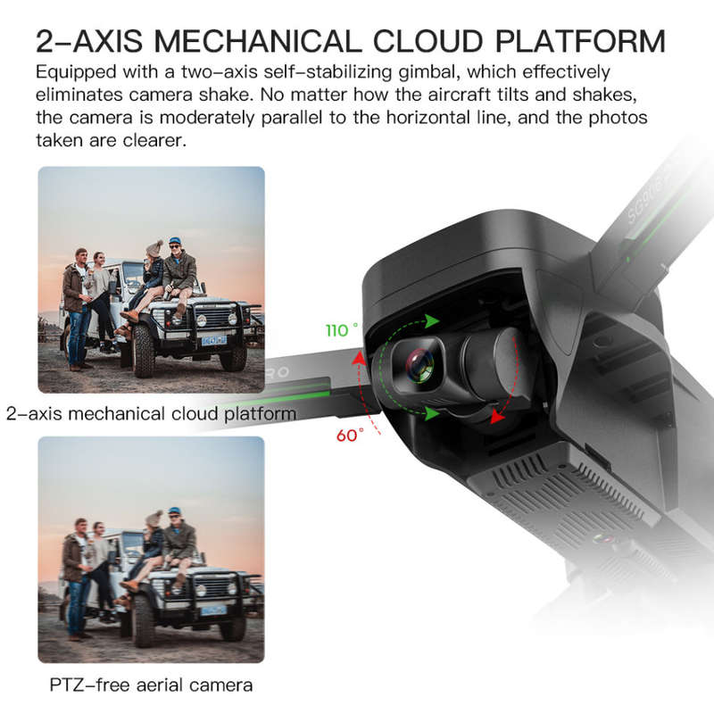 SG906 Beast PRO Edition Dual GPS 4K HD Camera RC Drone - X3 Battery