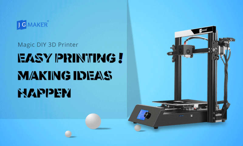 JGMAKER Magic High Precision DIY FDM Frame Kit 3D Printer