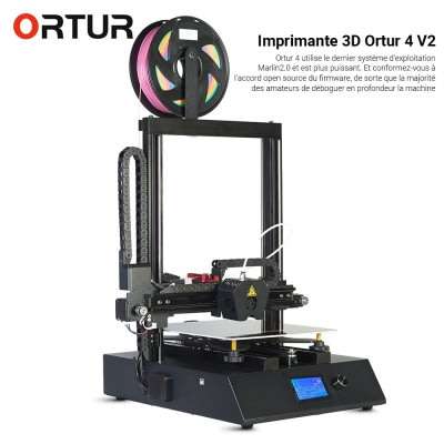 Ortur 4 V2 FDM Industrial Grade Dual-axis GRS Linear High Speed Open Source 3D Printer