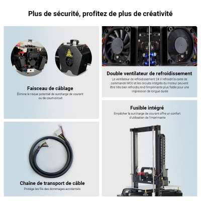Ortur 4 V2 FDM Industrial Grade Dual-axis GRS Linear High Speed Open Source 3D Printer