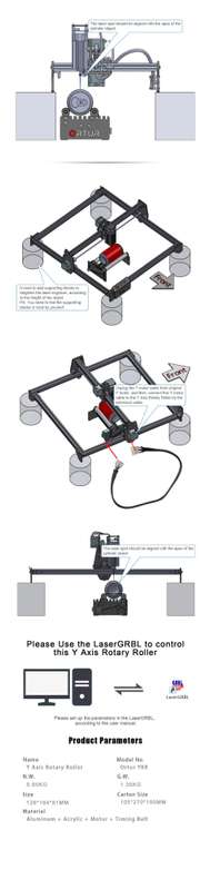 ORTUR Cylindrical 3d Printer Accessory