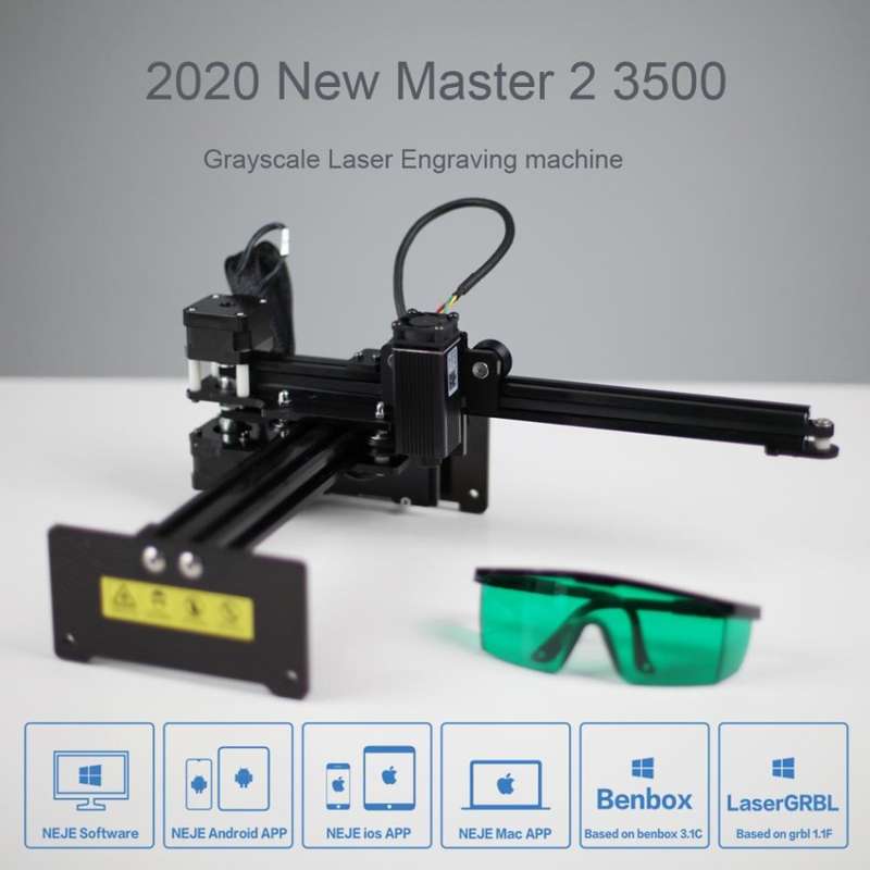 NEJE DK-Master 3500 Laser Engraving Machine