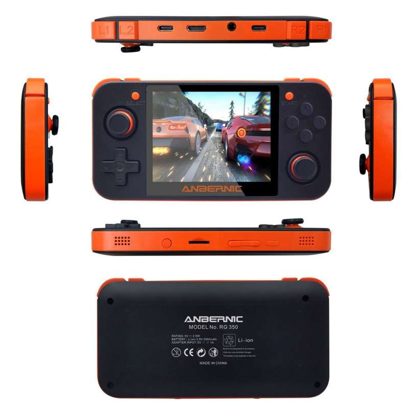 ANBERNIC RG350P Retro Gaming Console + 2500 Games