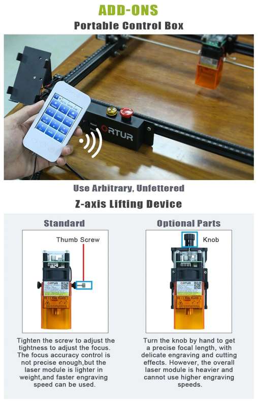 Ortur Laser Master 2 PROS2 Upgrade 20W Desktop Laser Engraver Cutter Laser Engraving Machine