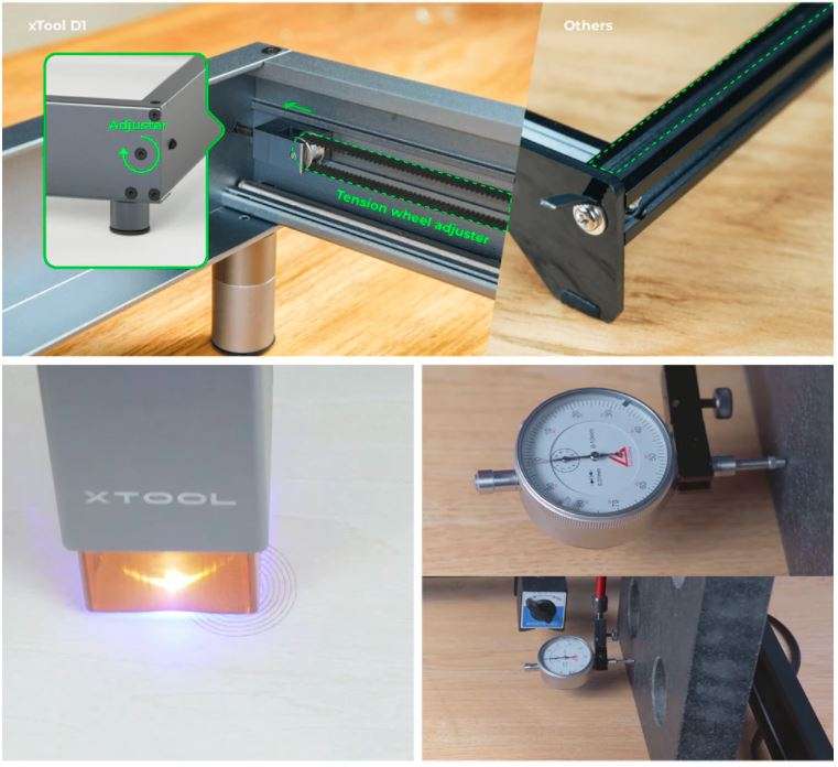 Cloudray xTOOL D1 60W Co2 Laser Engraving Cutting Machine
