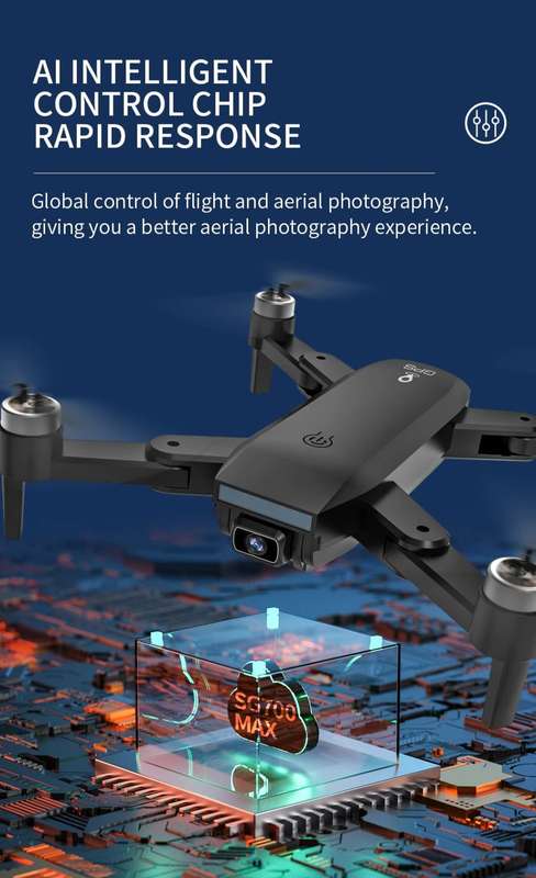 ZLL SG700 PRO 4K HD WiFi RC Quadcopter Drone + 3 Battery