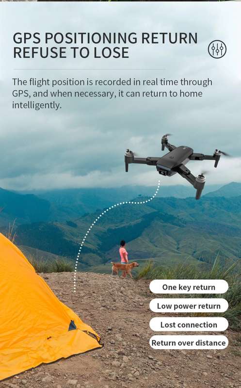 ZLL SG700 PRO 4K HD WiFi RC Quadcopter Drone + 3 Battery
