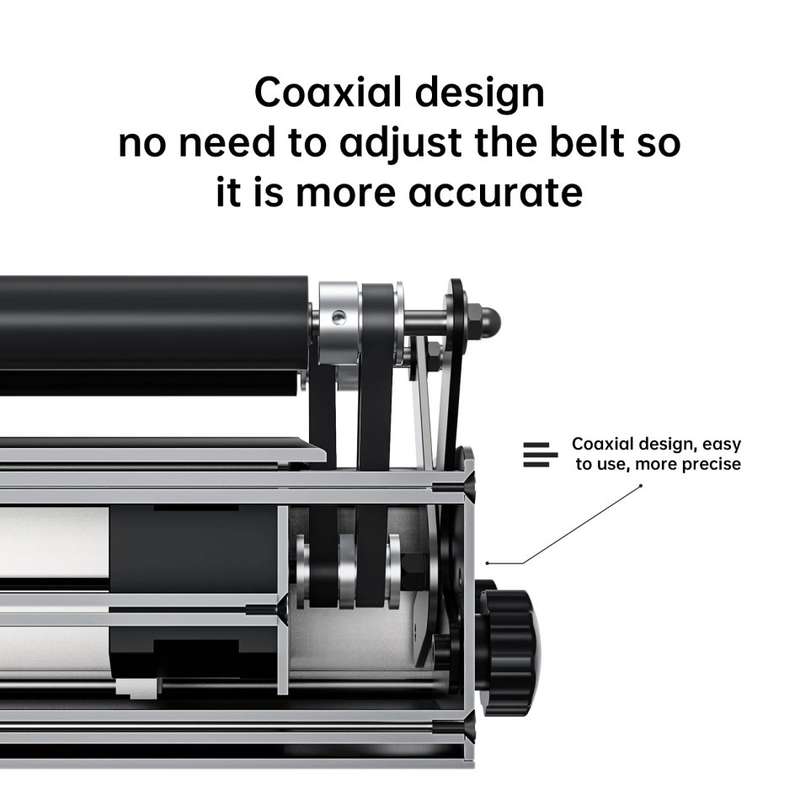 Atomstack R3 Y-axis Rotary Roller For Laser Engraving Machine