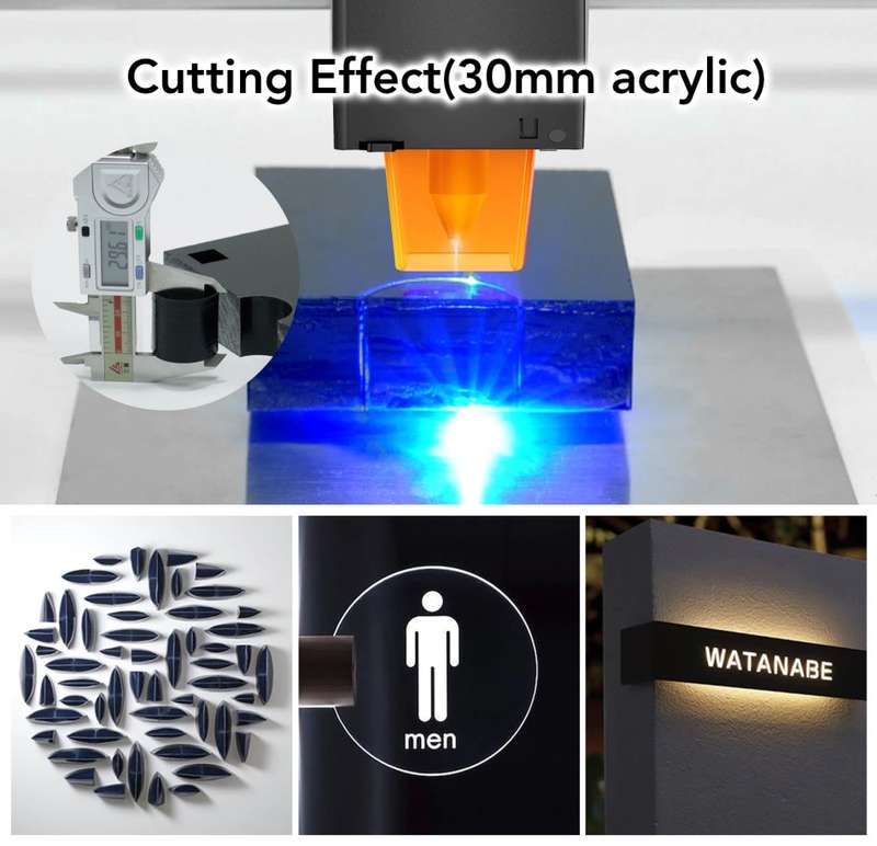 ORTUR Laser Master 2 S2 LU2-10W Upgrade 40W Laser Engraver Cutting Laser Engraving Machine