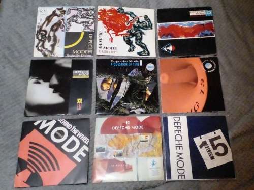 Depeche mode complete UK 7` vinyl collection