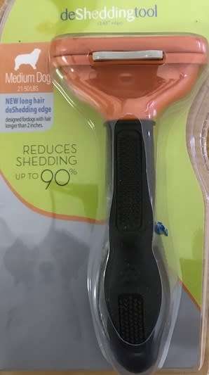 Medium Dog, Long Hair deShedding Tool