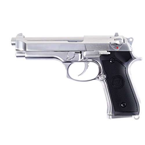 KWC M92 Model Airsoft Spring Pistol (silver)