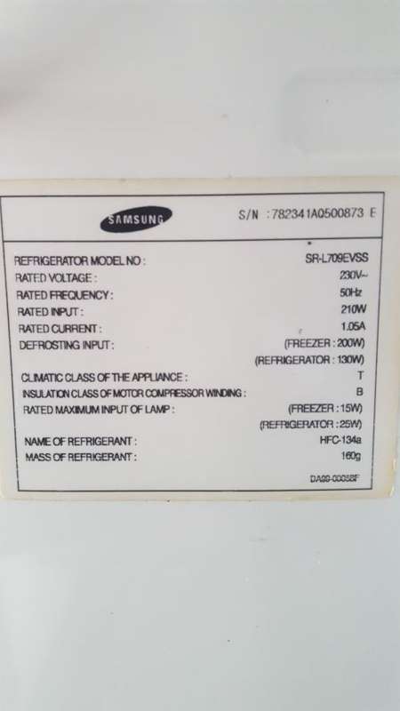 Samsung 2 in 1 Fridge & Freezer