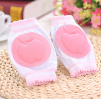 Baby Knee PROTECTORS for Crawling ( Pink for Girls)