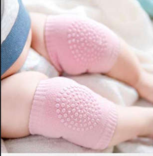 Baby Knee PROTECTORS for Crawling ( Pink for Girls)