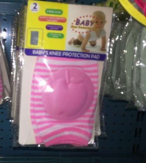Baby Knee PROTECTORS for Crawling ( Pink for Girls)