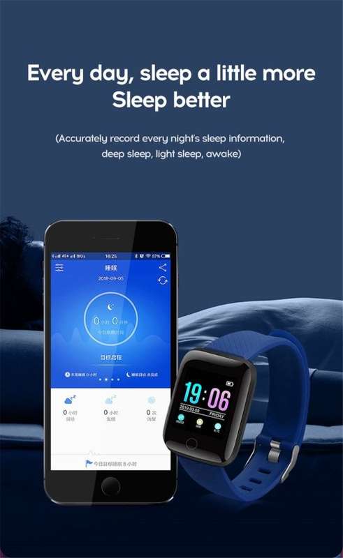 Smart  Fitness Watch Sleep Monitoring
