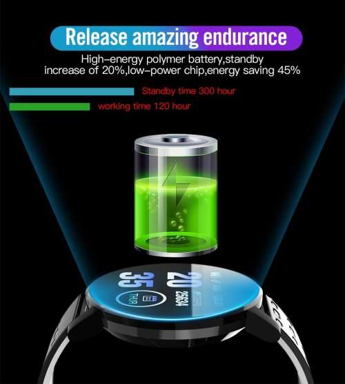 Bluetooth Smart Fitness Watches for IOS, Android