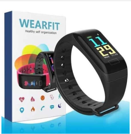 Wearfit Health tracker with BP functions and Oximeter