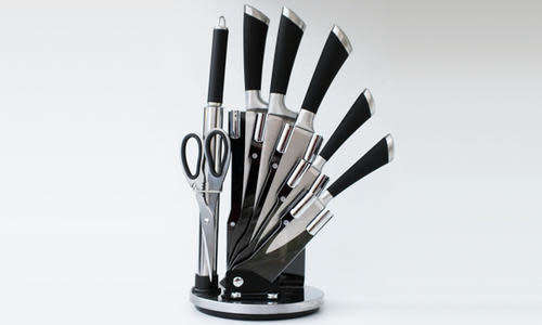 7 PIECE STAINLESS STEEL KNIVE SET