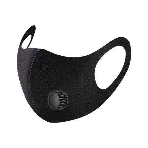 6 PACK NANOMATERIAL  WASHABLE FACE  WITH  DUAL RESPIRATOR VALVE