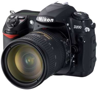 Nikon D200 SLR Digital Camera with Nikkor 24-85mm F2.8 Lens