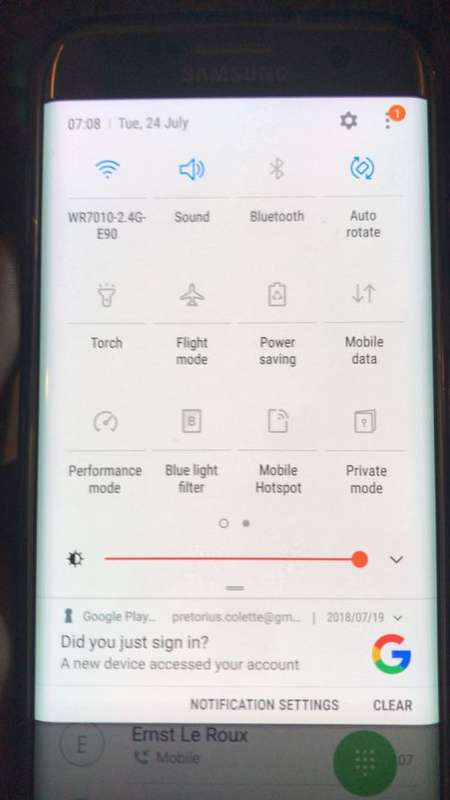 Samsung S7 Edge - Great condition - Gold