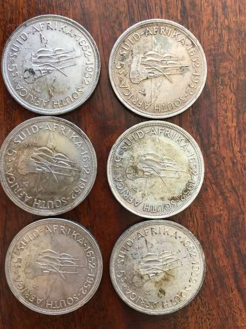 # 1952 SILVER FIVE SHILLING #
