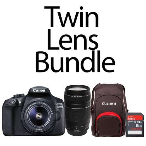 Canon 1300D Twin Lens Bundle