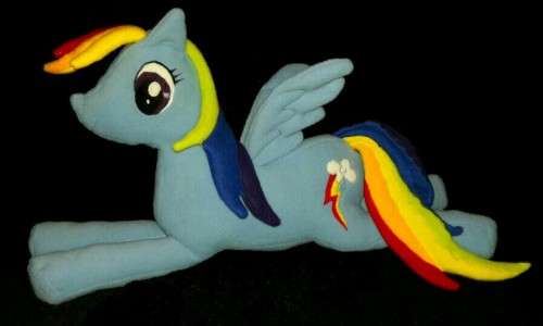 My Little Pony - Custom Plush Toy - Rainbow Dash
