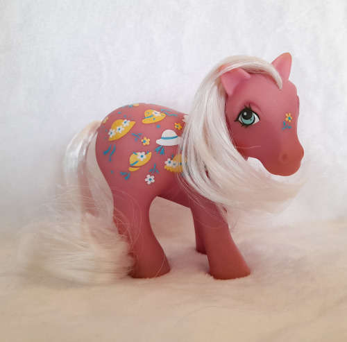 Bonnie Bonnets G1 My Little Pony (rerooted/rehaired)