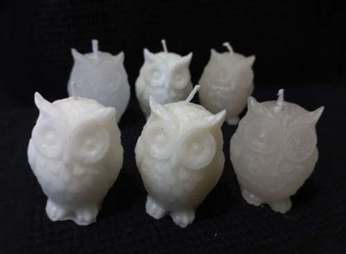 Cute Owl Candles