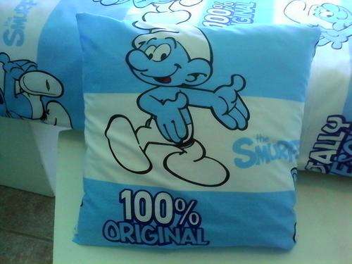 Smurfs Kids Scatter Cushion / Scatter Pillow - 40cm x 40cm