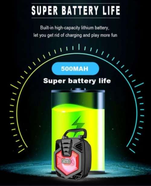 3` Wireless Portable Speaker Sound System with Bluetooth, USB, Micro SD and FM Radio