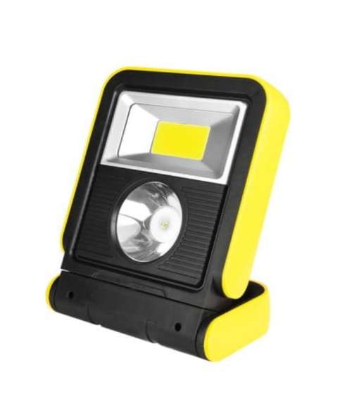 ***Mid Month***Solar Powered LED Floodlights USB Rechargeable COB Work Lights