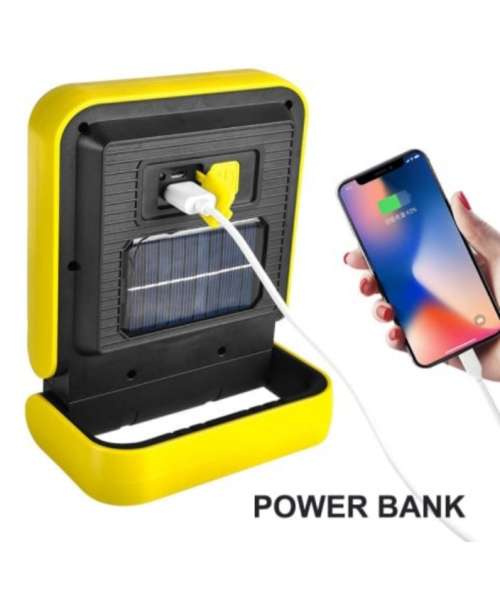 ***Mid Month***Solar Powered LED Floodlights USB Rechargeable COB Work Lights